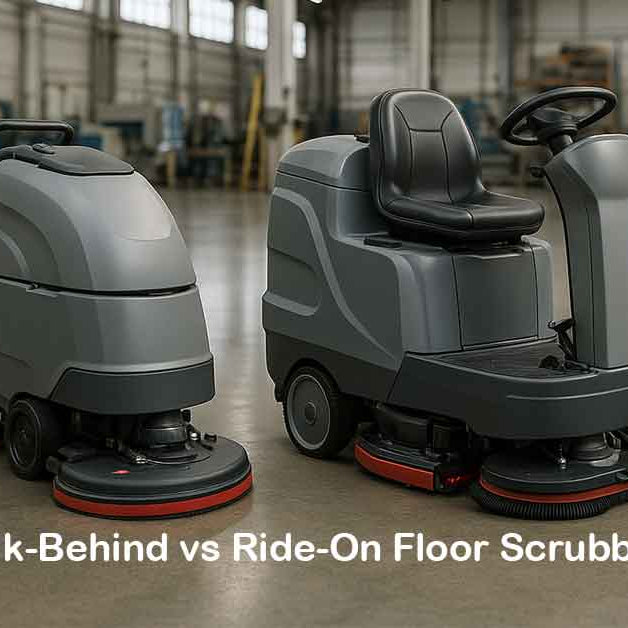 Walk-Behind vs Ride-On Floor Scrubbers: Which Is Right for Your Facility?