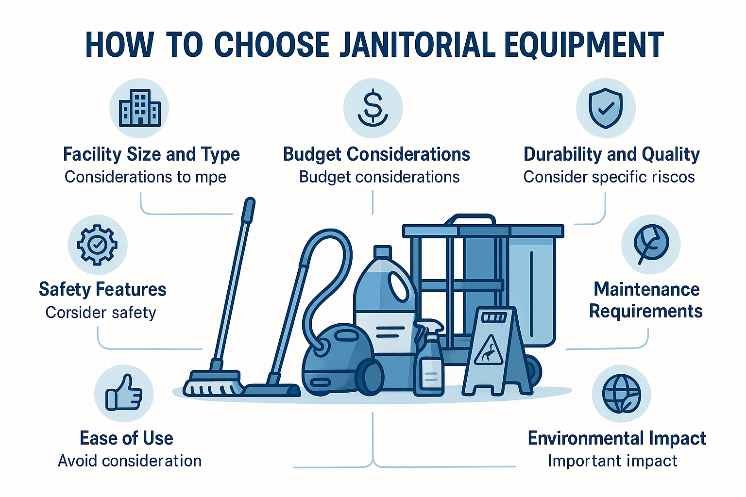 How to Choose Janitorial Equipment: A Step-by-Step Decision Guide