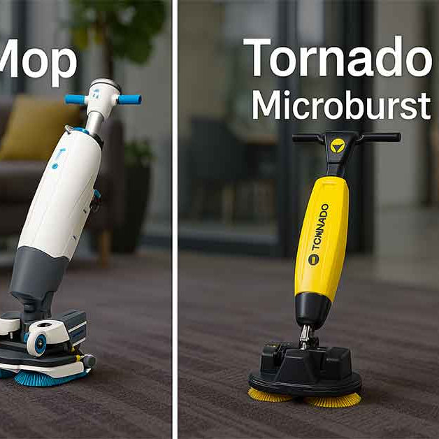 i-Mop vs Tornado Microburst (2026): Compact Floor Scrubber Comparison