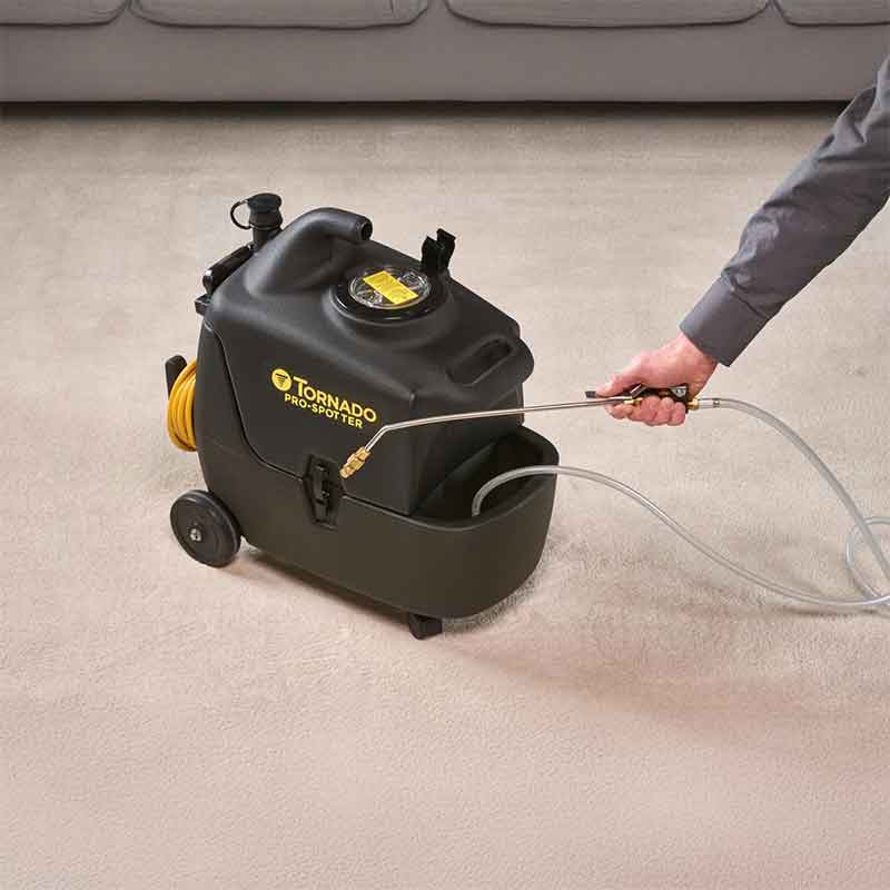 Tornado	Pro Spotter Deluxe  | 3.5 Gallon  | Spotter Carpet Extractors | TE010-G03-U and TE011-G03-U